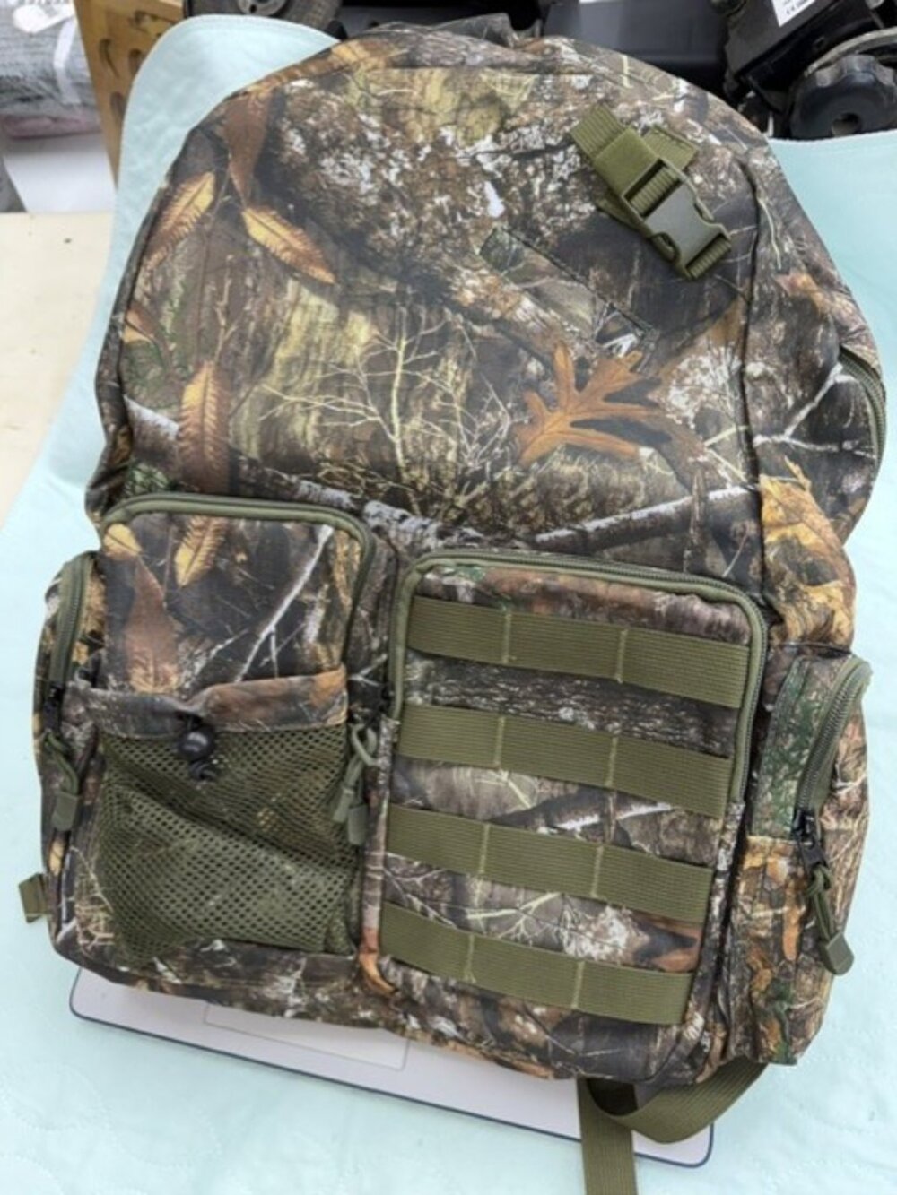 Camouflage BackPack with USB Port-New